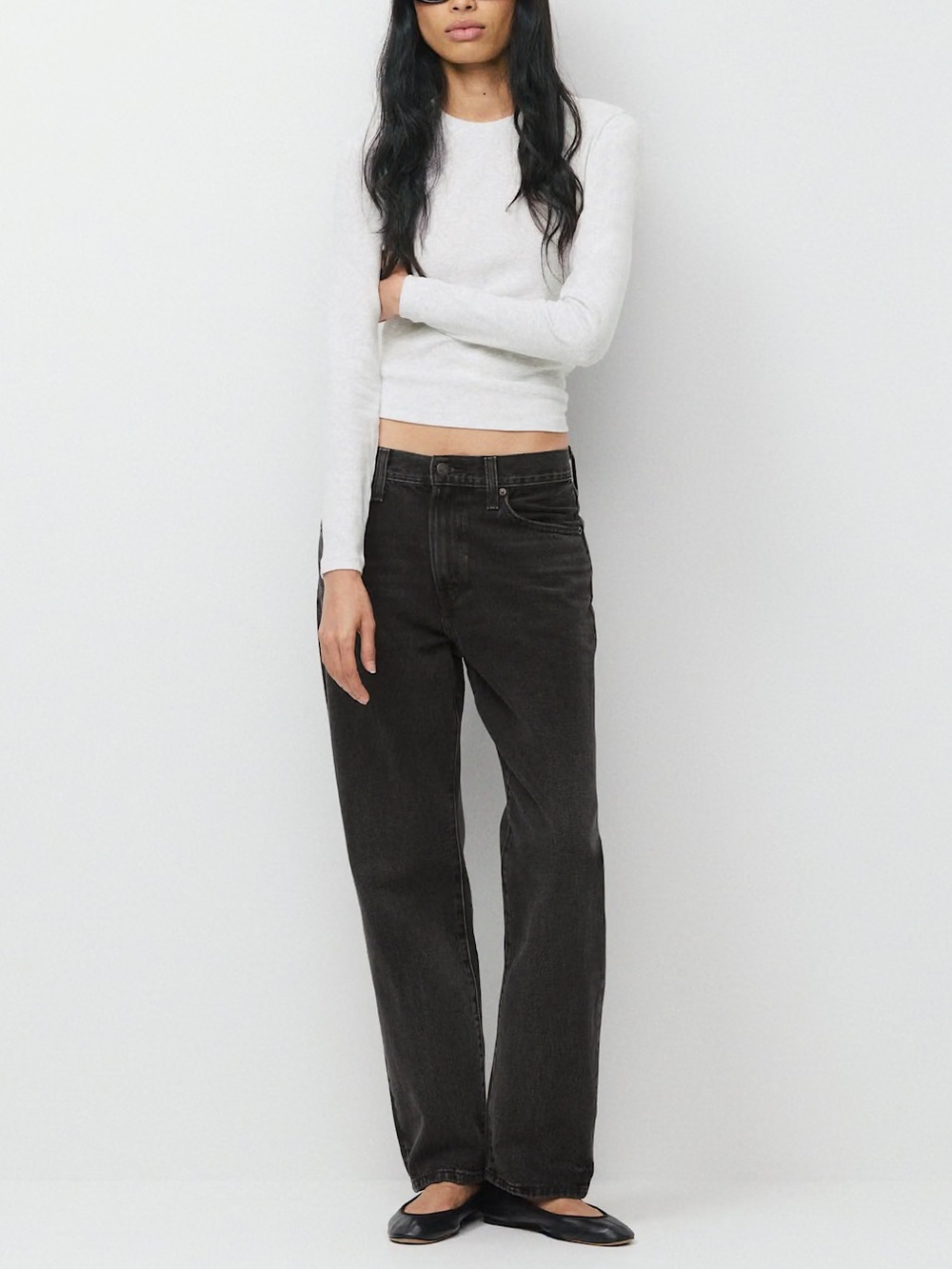 Levi's Premium Easy Dad Jeans Rebel Edge Wash